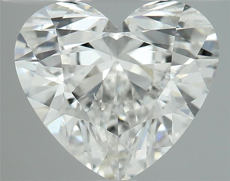 Diamond Natural 1,7Ct H-SI1 Heart - GIA7496344566 1
