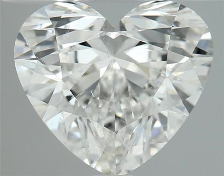 Diamond Natural 1,7Ct H-SI1 Heart - GIA7496344566 1