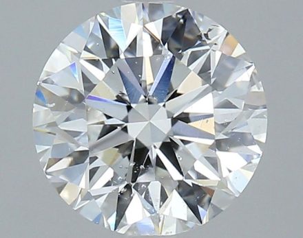 Diamond Natural 1,68Ct F-SI2 Round - GIA6512318944 1