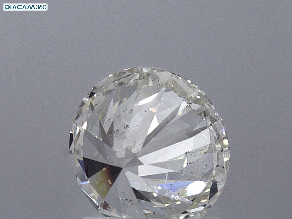 Diamond Natural 1,5Ct I-SI2 Round - GIA7448096747 1