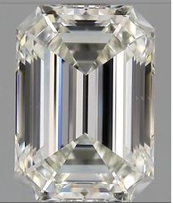 Diamond Natural 1,5Ct I-SI1 Emerald - GIA2517625176 1