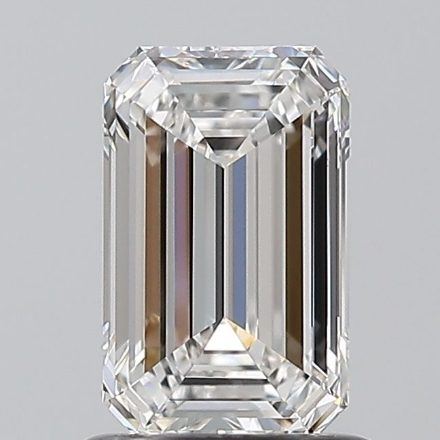 Diamond Natural 1,06Ct F-FL Emerald - GIA7546073957 1
