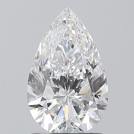 Diamond Natural 1,2Ct D-SI2 Pear - GIA6541258554 1