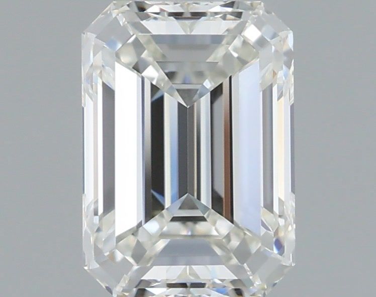 Diamond Natural 0,81Ct H-VVS1 Emerald - GIA7542357830 1