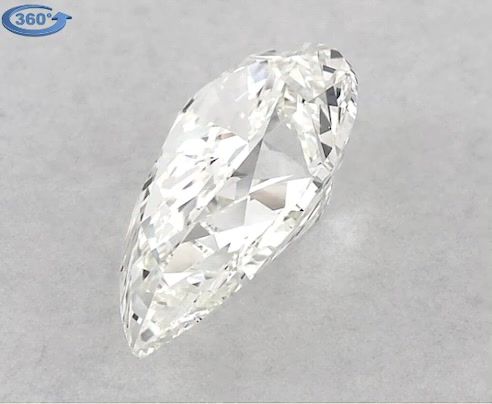 Diamond Natural 1Ct J-VS2 Pear - GIA2213946777 1