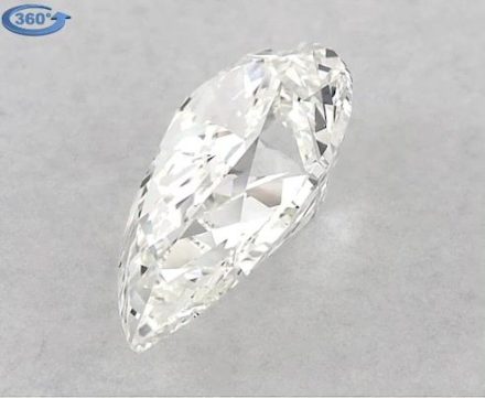 Diamond Natural 1Ct J-VS2 Pear - GIA2213946777 1