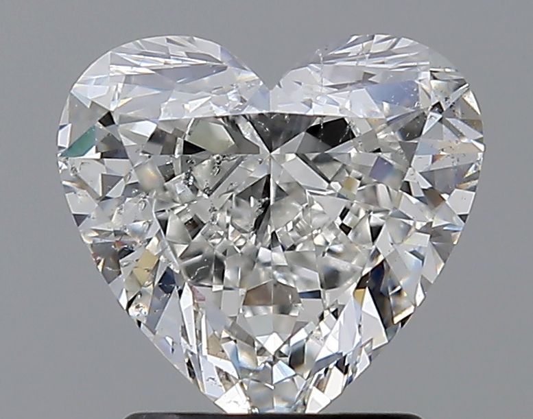 Diamond Natural 1,5Ct G-SI2 Heart - GIA2416015219 1