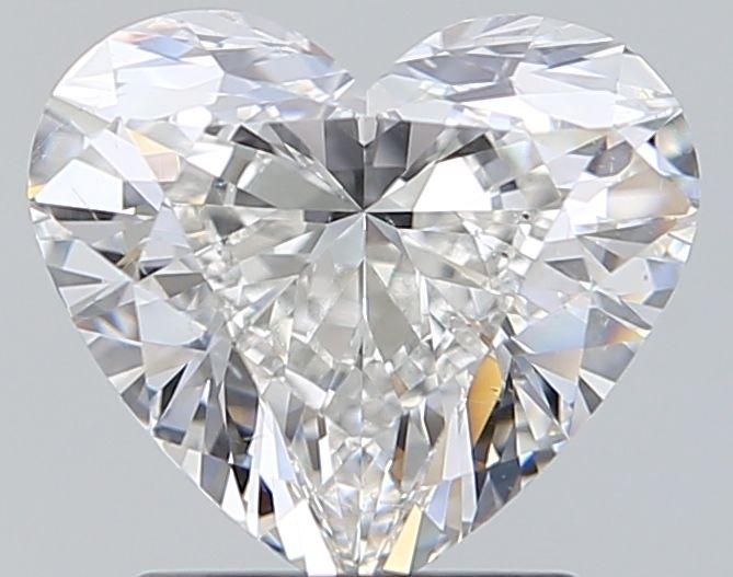 Diamond Natural 1,7Ct F-SI1 Heart - GIA7431003277 1