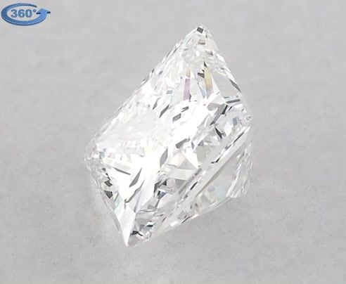 Diamond Natural 0,7Ct E-VS1 Princess - GIA6227285100 1