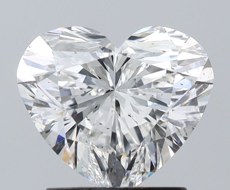 Diamond Natural 1,7Ct F-SI1 Heart - GIA7542943218 1