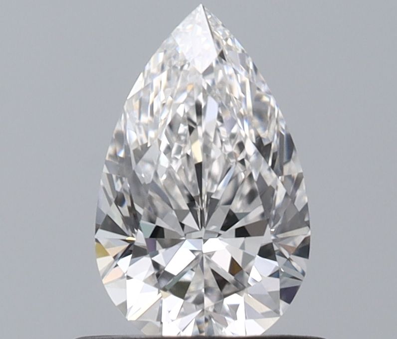 Diamond Natural 0,61Ct G-IF Pear - GIA1549218386 1