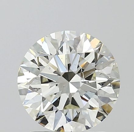 Diamond Natural 1,8Ct K-SI2 Round - GIA7543007606 1