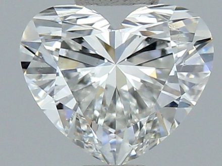 Diamond Natural 0,91Ct F-SI1 Heart - GIA2225433751 1