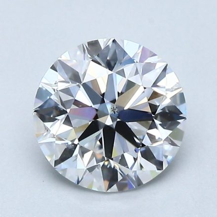 Diamond Natural 1,57Ct D-SI1 Round - GIA7522259013 1
