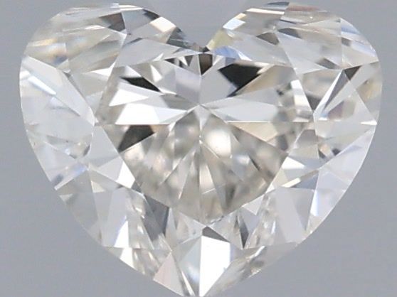 Diamond Natural 0,71Ct J-SI1 Heart - GIA6381818387 1