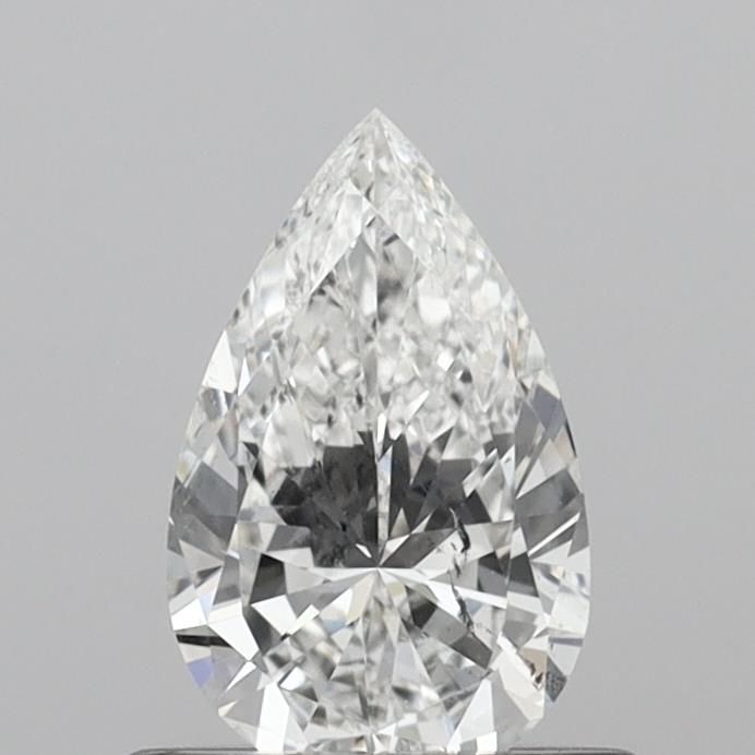 Diamond Natural 0,51Ct F-SI1 Pear - GIA6545334588 1