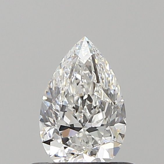 Diamond Natural 0,55Ct F-IF Pear - GIA6532607381 1