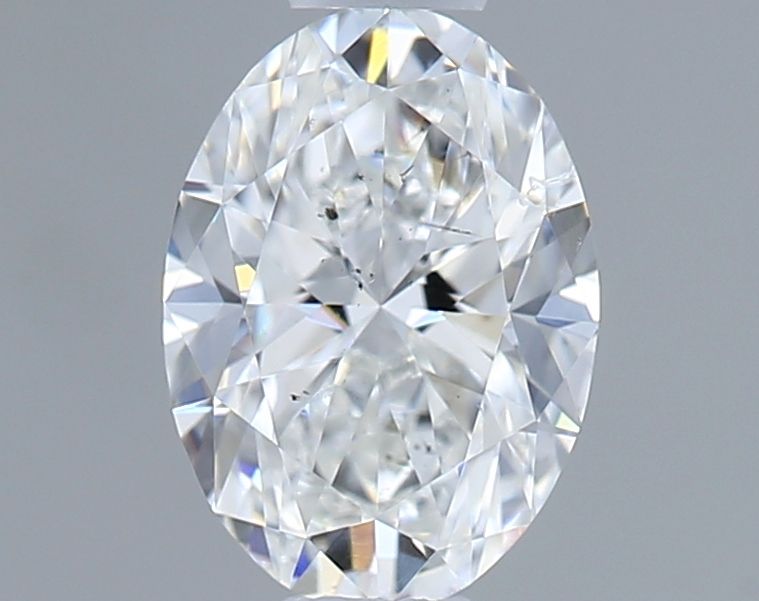 Diamond Natural 0,46Ct F-SI1 Oval - GIA7546252899 1