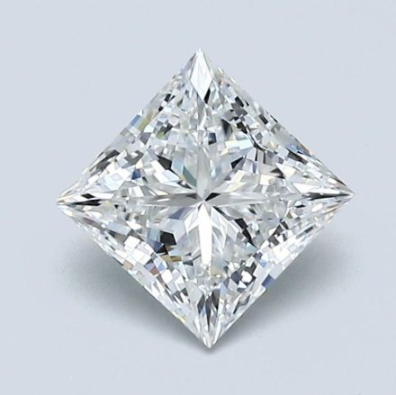 Diamond Natural 1,02Ct E-VS1 Princess - GIA6522032456 1