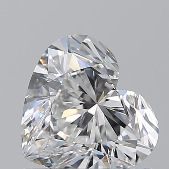 Diamond Natural 0,82Ct F-VS1 Heart - GIA7536756330 1