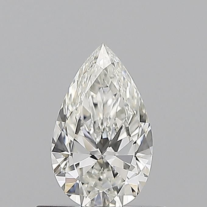 Diamond Natural 0,51Ct H-IF Pear - GIA7542297412 1