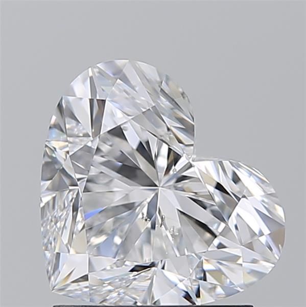 Diamond Natural 1,53Ct D-SI2 Heart - GIA6535457849 1