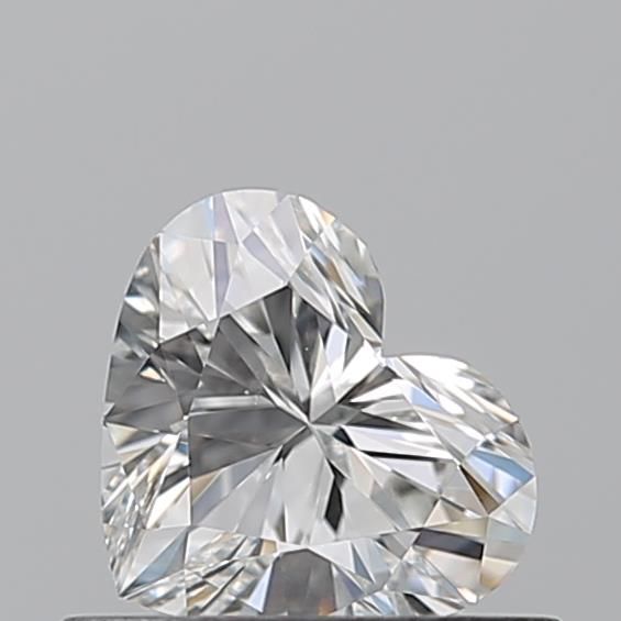 Diamond Natural 0,51Ct G-VVS1 Heart - GIA6532891614 1