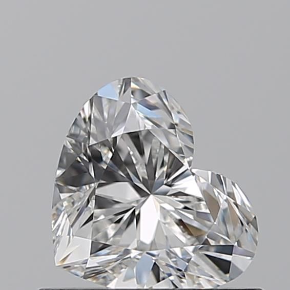 Diamond Natural 0,56Ct F-IF Heart - GIA5536730654 1