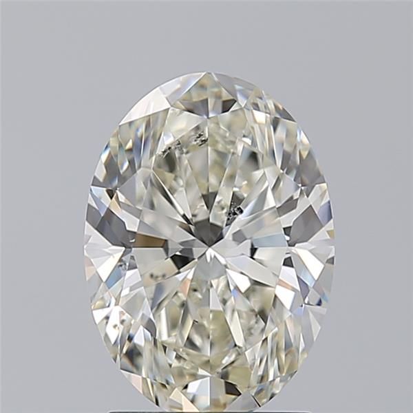 Diamond Natural 1,7Ct K-SI2 Oval - GIA1549537249 1
