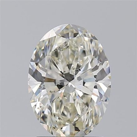Diamond Natural 1,7Ct K-SI2 Oval - GIA1549537249 1