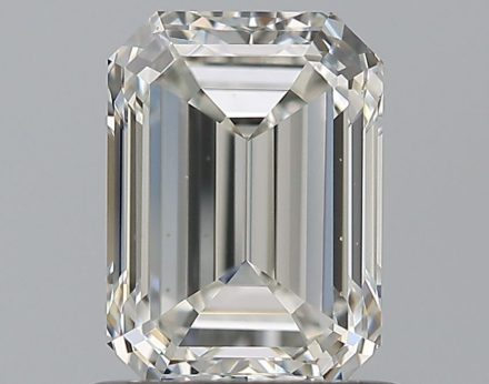 Diamond Natural 1Ct H-VS1 Emerald - GIA1473119771 1