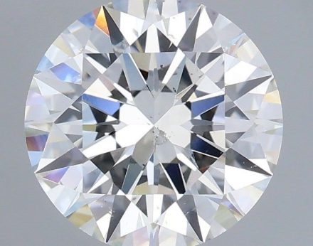 Diamond Natural 1,51Ct H-SI1 Round - GIA7552184046 1