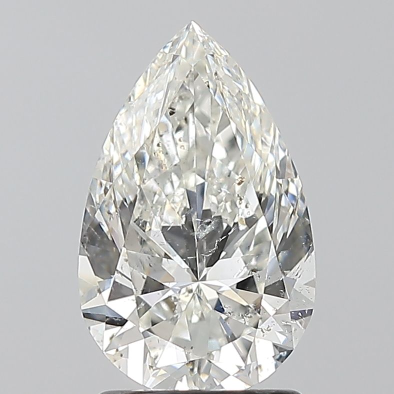 Diamond Natural 1,7Ct I-SI2 Pear - GIA2537629464 1