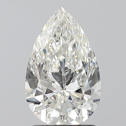 Diamond Natural 1,7Ct I-SI2 Pear - GIA2537629464 1