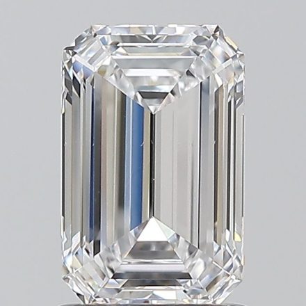 Diamond Natural 1,3Ct D-VS2 Emerald - GIA6532685292 1