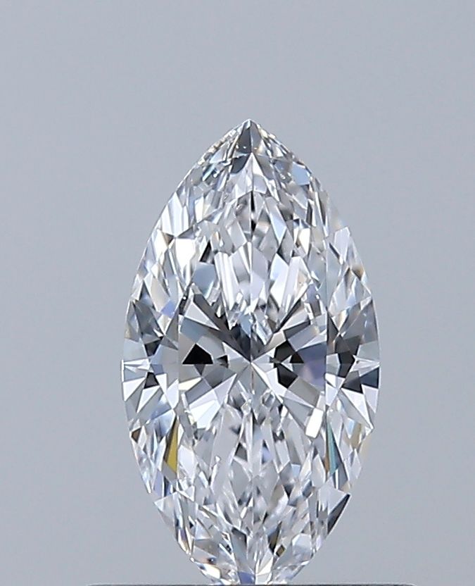 Diamond Natural 0,53Ct D-SI1 Marquise - GIA5533994390 1