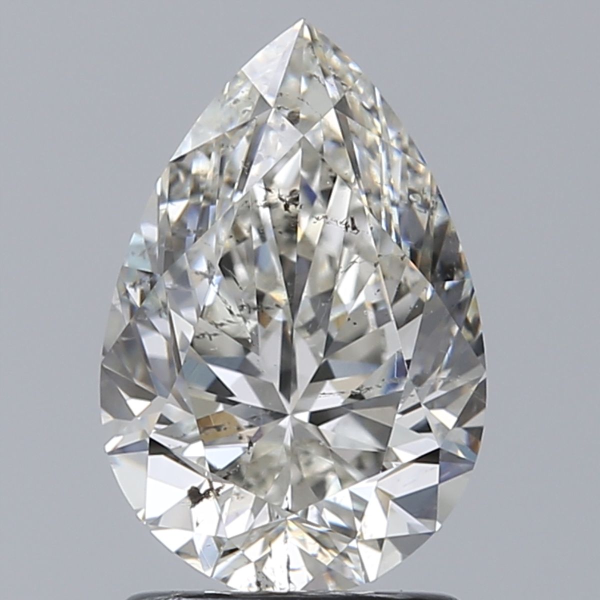 Diamond Natural 1,75Ct I-SI2 Pear - GIA5503587887 1