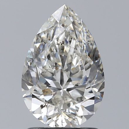 Diamond Natural 1,75Ct I-SI2 Pear - GIA5503587887 1