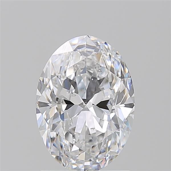 Diamond Natural 1,5Ct D-SI1 Oval - GIA6512584756 1