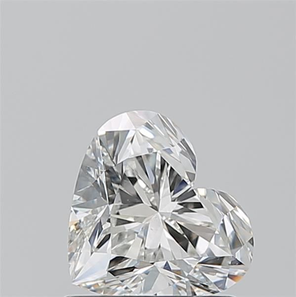 Diamond Natural 0,93Ct G-SI1 Heart - GIA6531051764 1