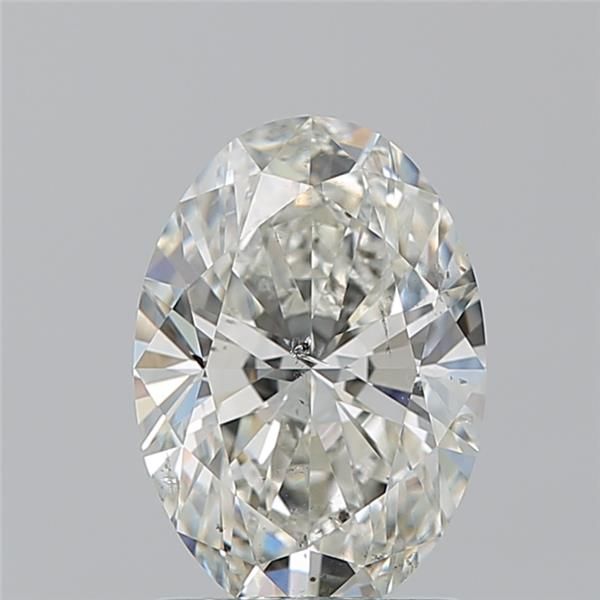 Diamond Natural 1,52Ct J-SI2 Oval - GIA6532457863 1