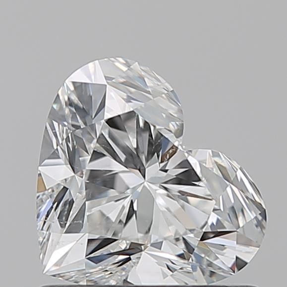 Diamond Natural 0,91Ct F-SI2 Heart - GIA1539487957 1