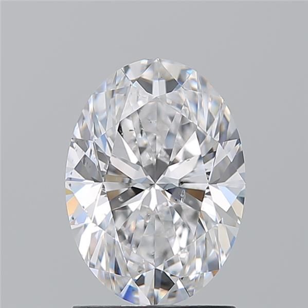 Diamond Natural 1,7Ct D-SI2 Oval - GIA6531734553 1