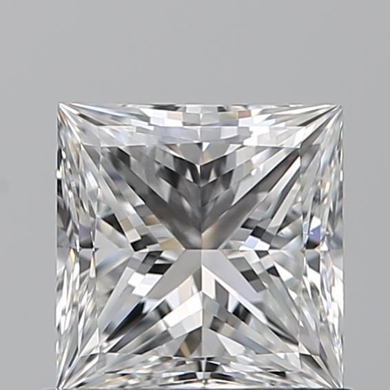Diamond Natural 0,9Ct F-VS1 Princess - GIA7546910926 1