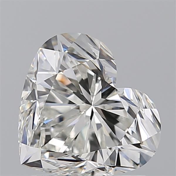 Diamond Natural 1,72Ct G-VS1 Heart - GIA6542880009 1