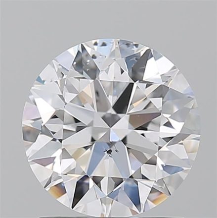 Diamond Natural 1,5Ct D-SI2 Round - GIA1549195131 1