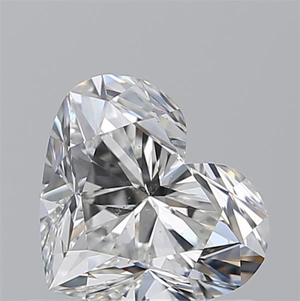 Diamond Natural 0,9Ct G-SI1 Heart - GIA2534489985 1