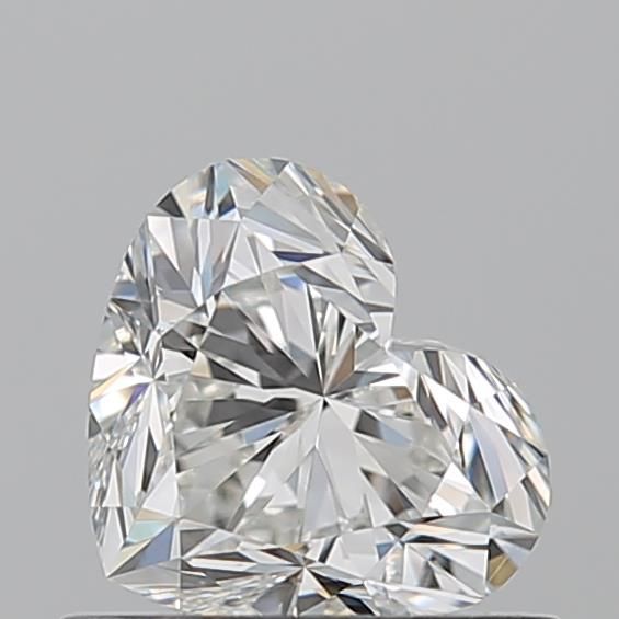 Diamond Natural 0,7Ct H-VS1 Heart - GIA2546167884 1