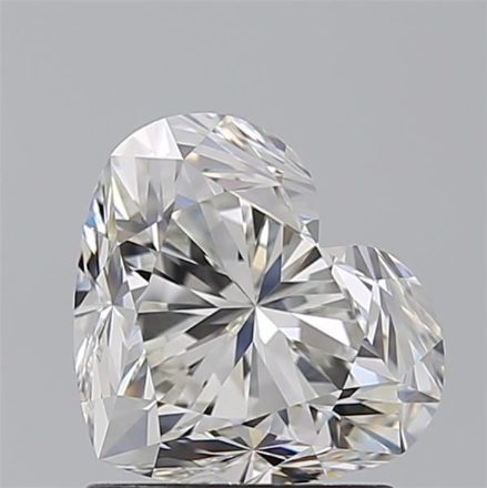 Diamond Natural 1,7Ct H-VVS1 Heart - GIA7548714083 1