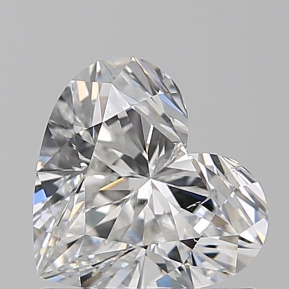 Diamond Natural 1,01Ct F-SI2 Heart - GIA7548271651 1